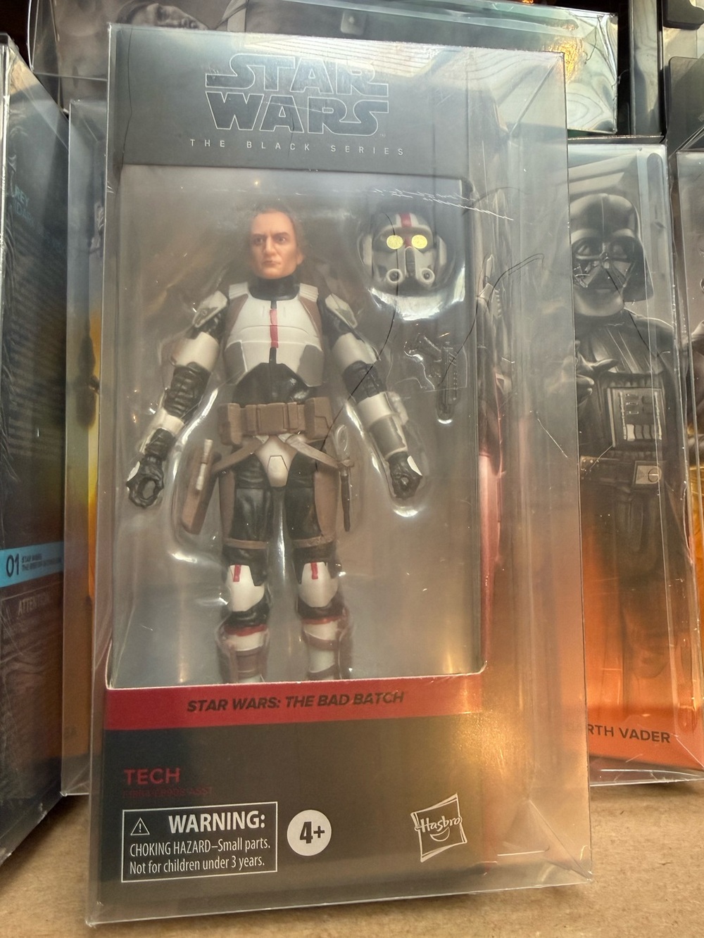 TECH Action Figure | Star Wars Black Series | Bad Batch | Hasbro | NEW/MIB $28